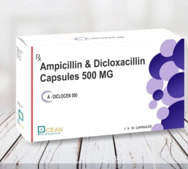 Ampicillin & Dicloxacillin 500mg Capsule