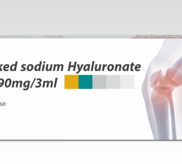 Cross-linked sodium hyaluronate inj 90mg