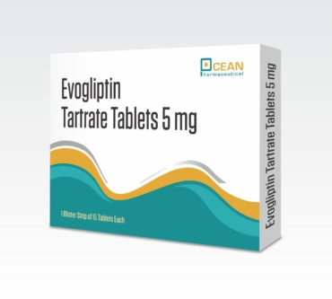 Evogliptin 5 mg tab mockup