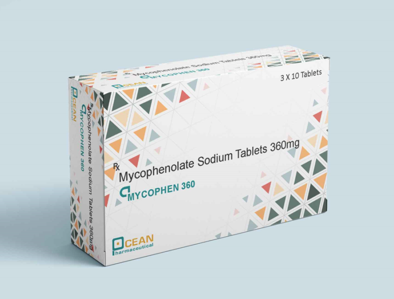 Mycophenolate Sodium Tablets 360mg