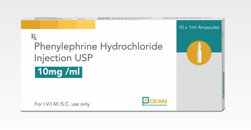 Phenylephrine Hydrochlloride Injection Usp