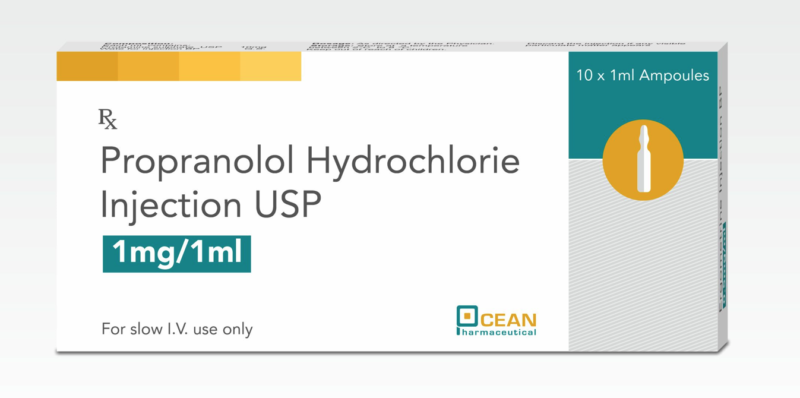 Propranolol Hydrochlorie Injection Usp