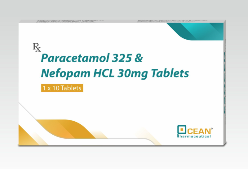 Pasracetamol 325 & Nefopam HCL 30mg Tablets