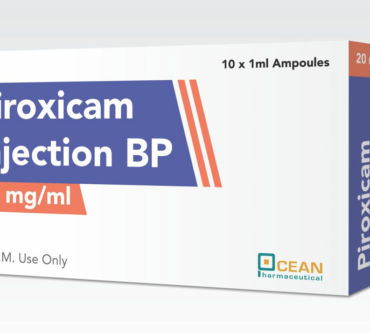 Piroxicam injection BP 20MG MOCKUP