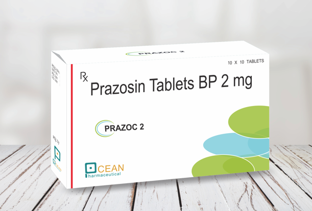 Prazosin 2mg Tablet