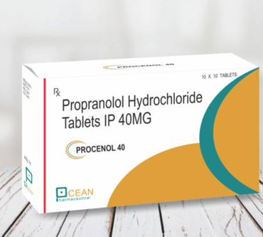 Propranolol HCL 40mg Tablet