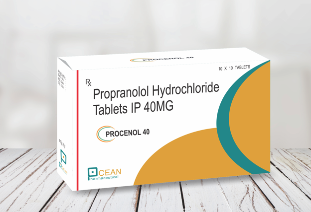 Propranolol HCL 40mg Tablet